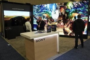 Sony booth