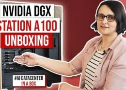 NVIDIA DGX Station A100 unboxing